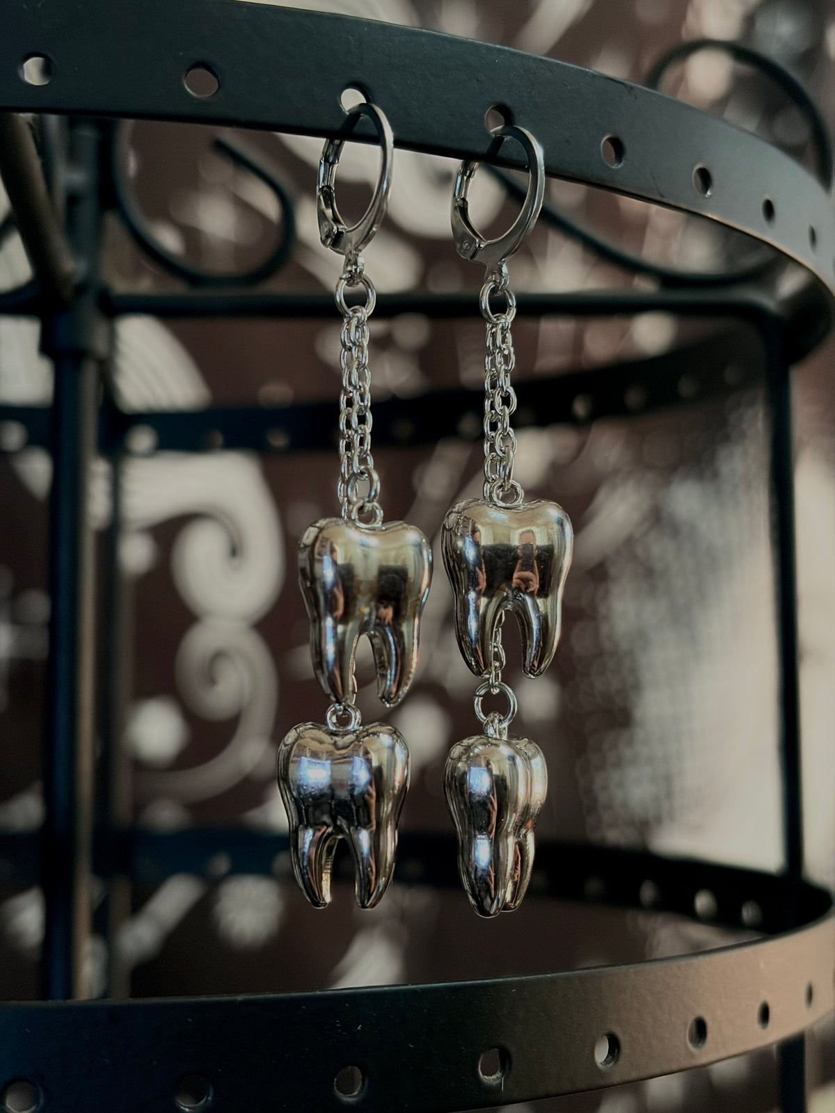 Teeth earrings