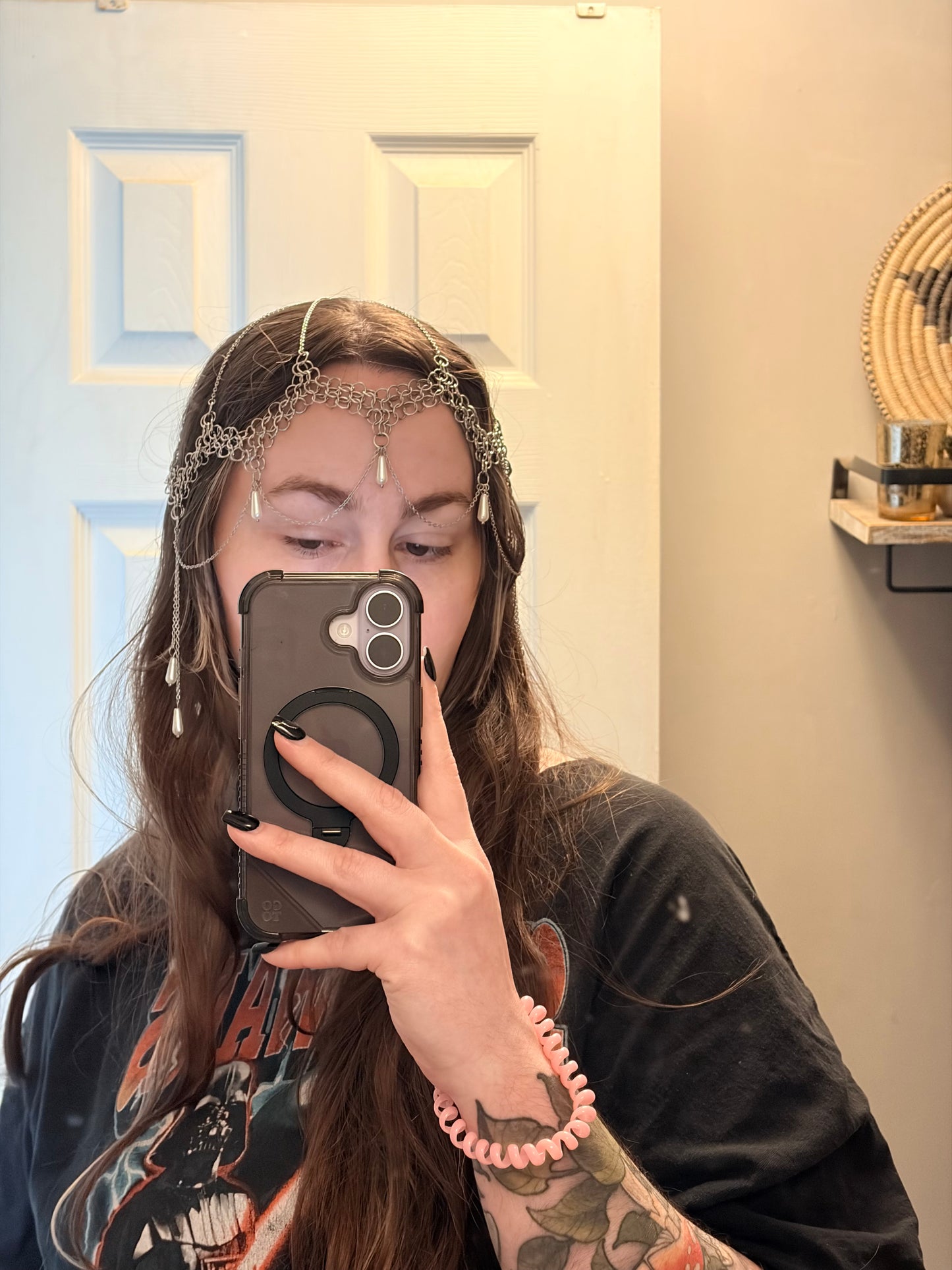 Chainmail headpiece