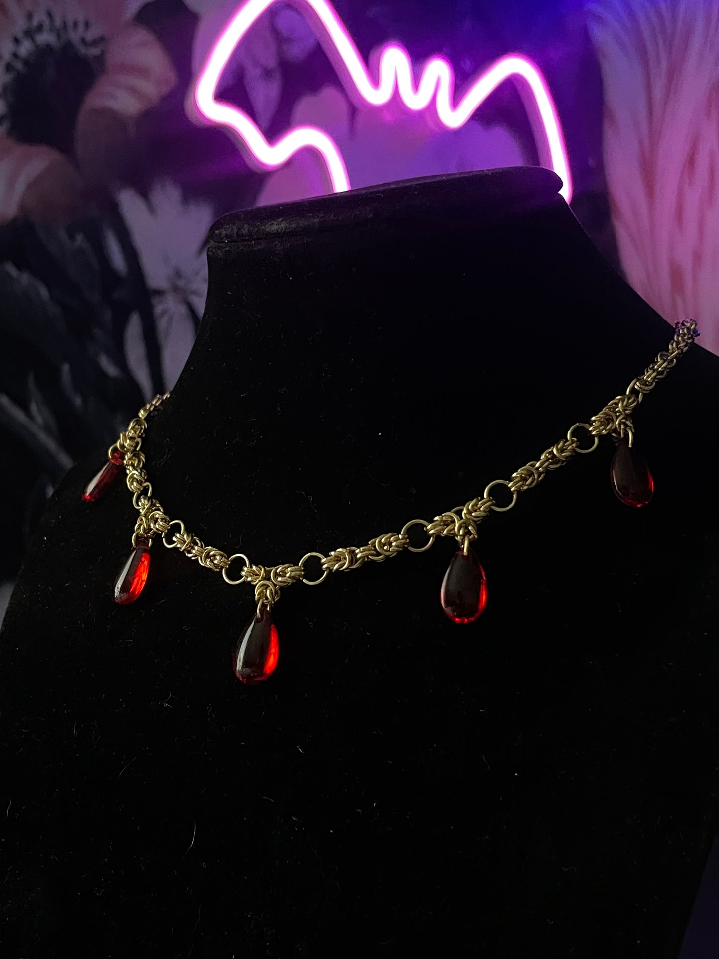 Claudia Chainmail Necklace