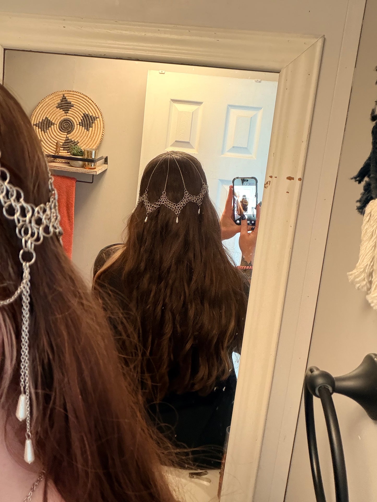 Chainmail headpiece