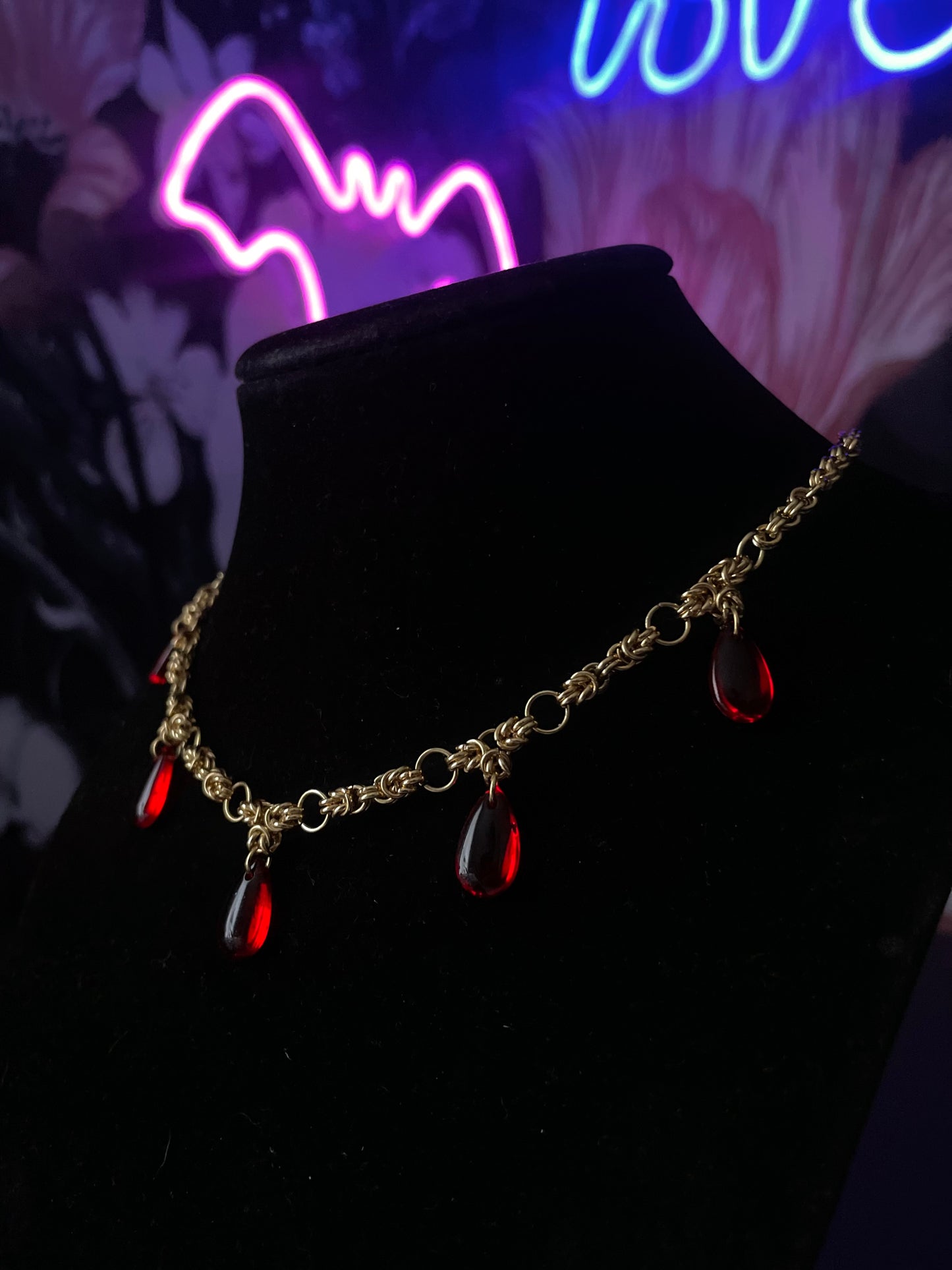 Claudia Chainmail Necklace