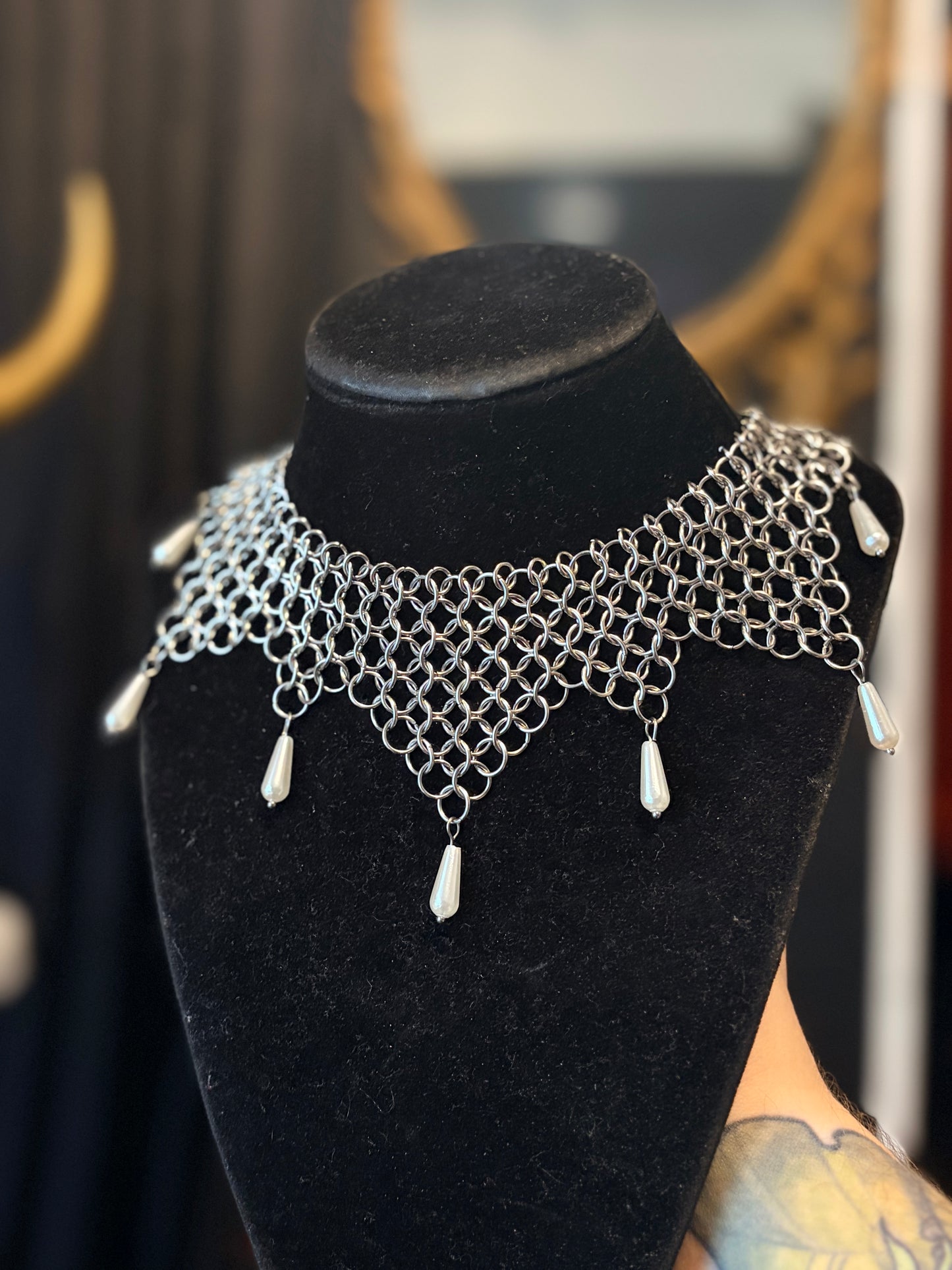 Blythe Chainmail Collar