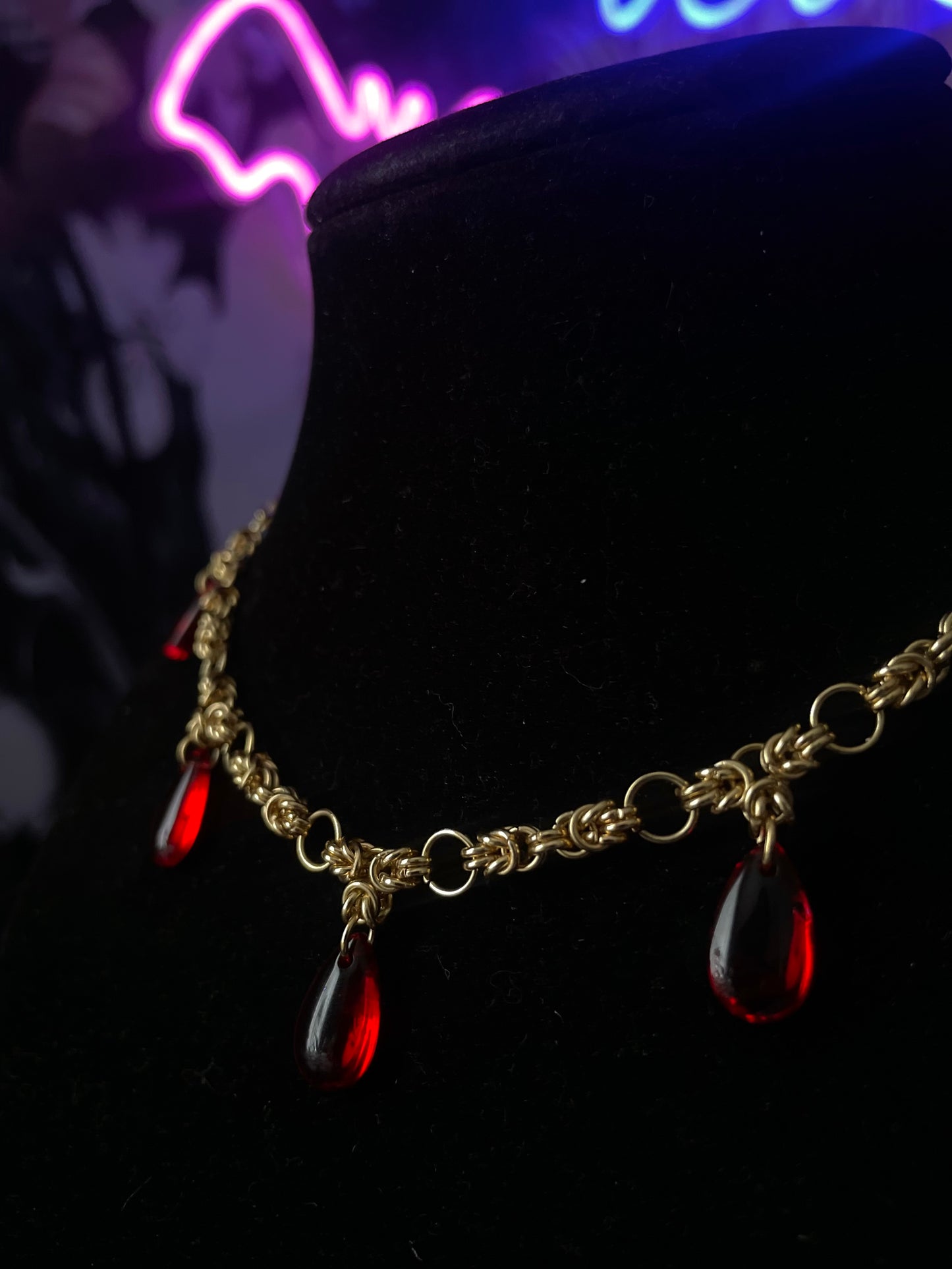 Claudia Chainmail Necklace