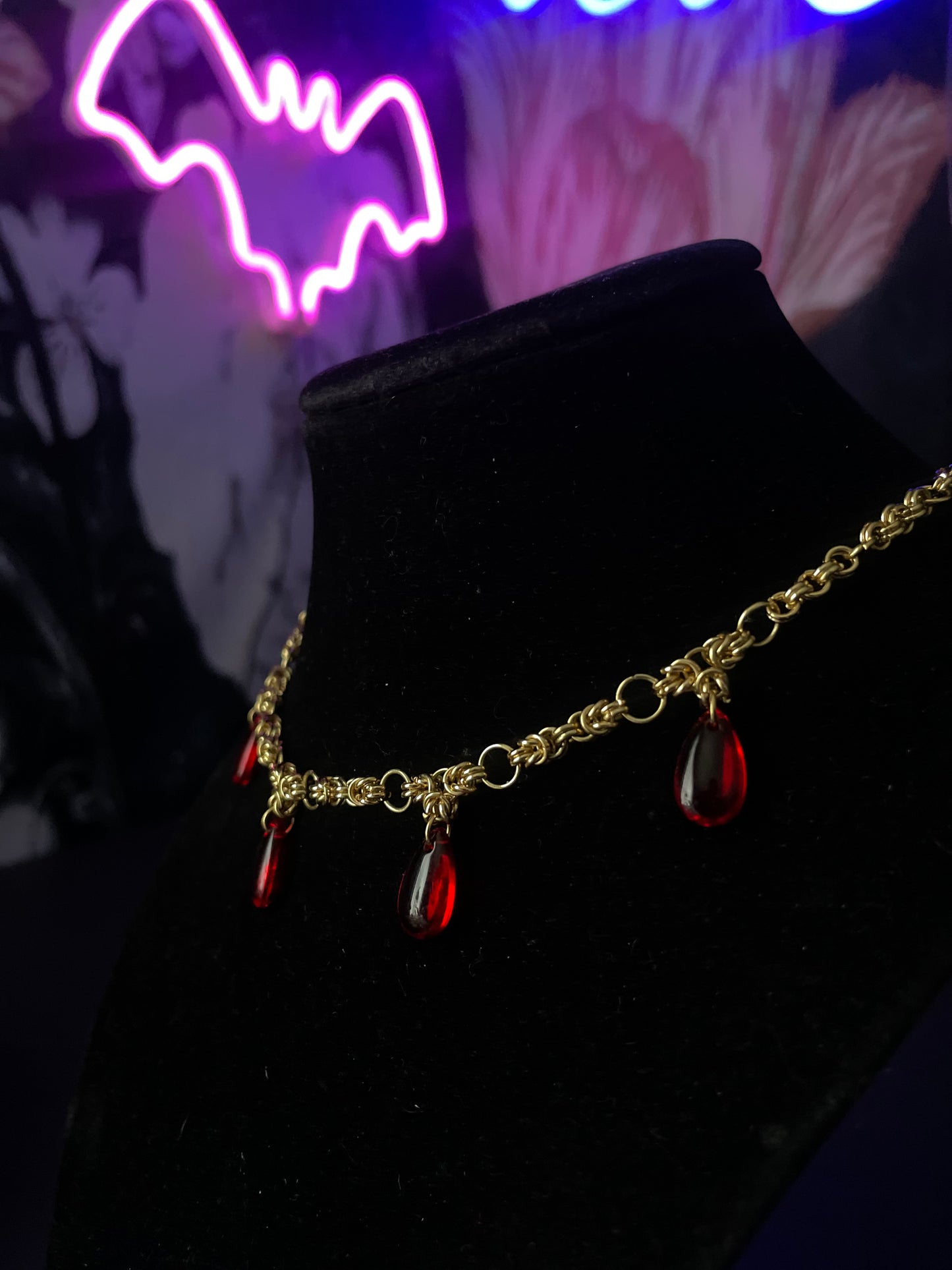 Claudia Chainmail Necklace