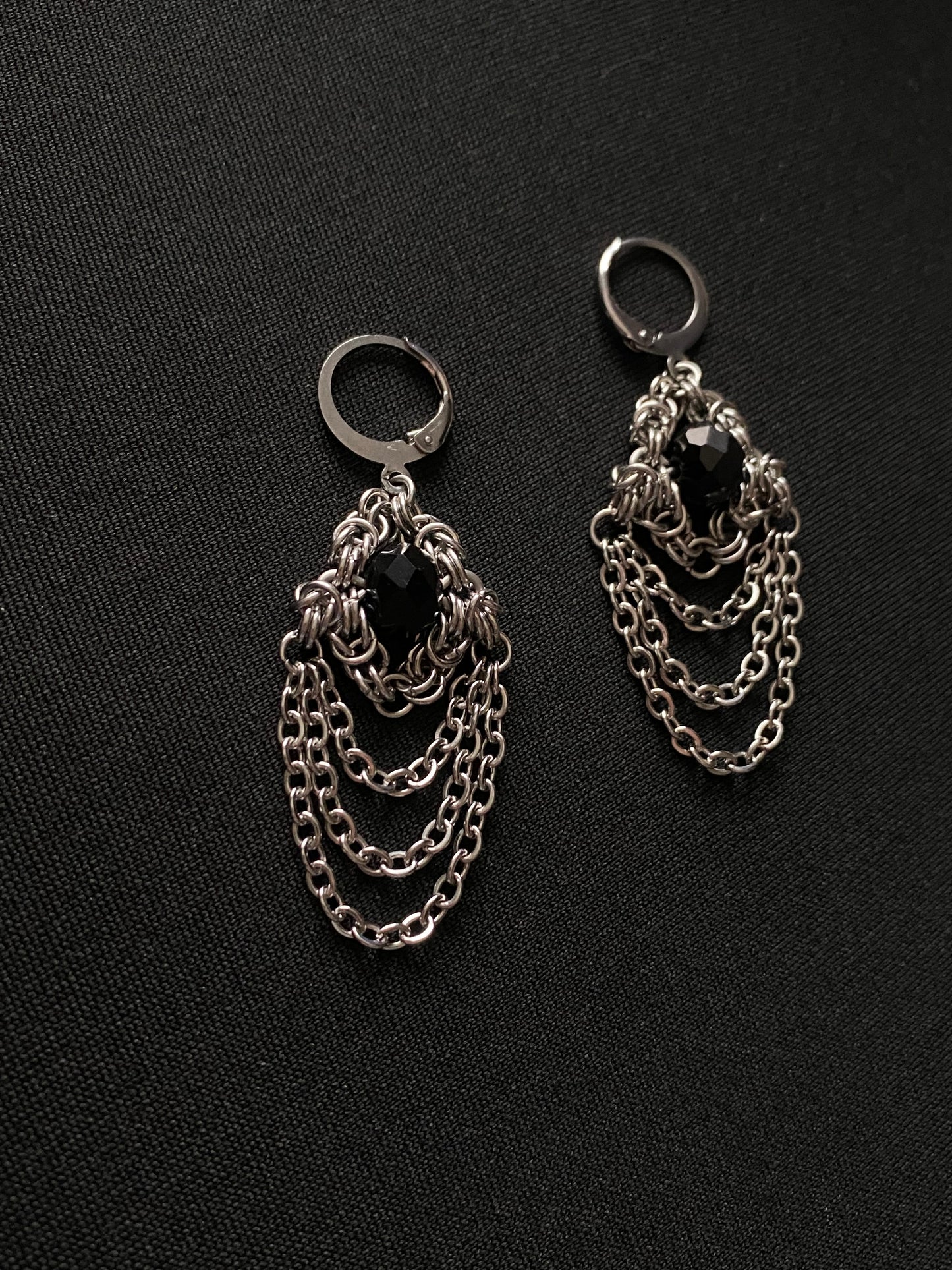 Rhaenyra Chainmail earrings