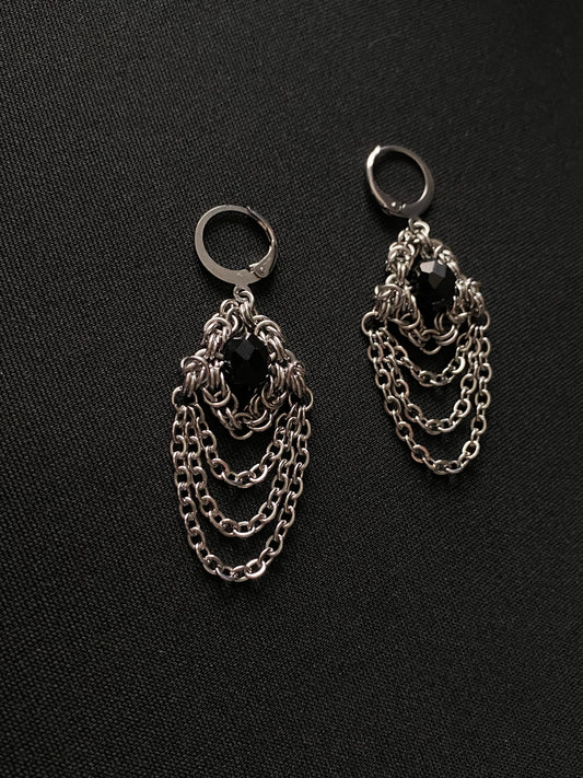 Rhaenyra Chainmail earrings