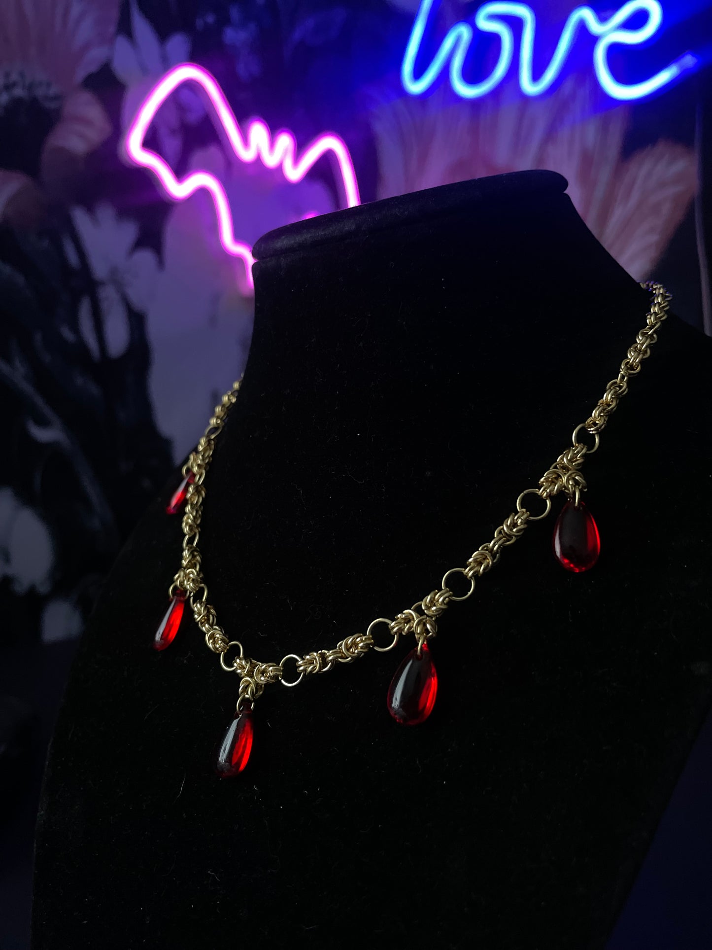 Claudia Chainmail Necklace