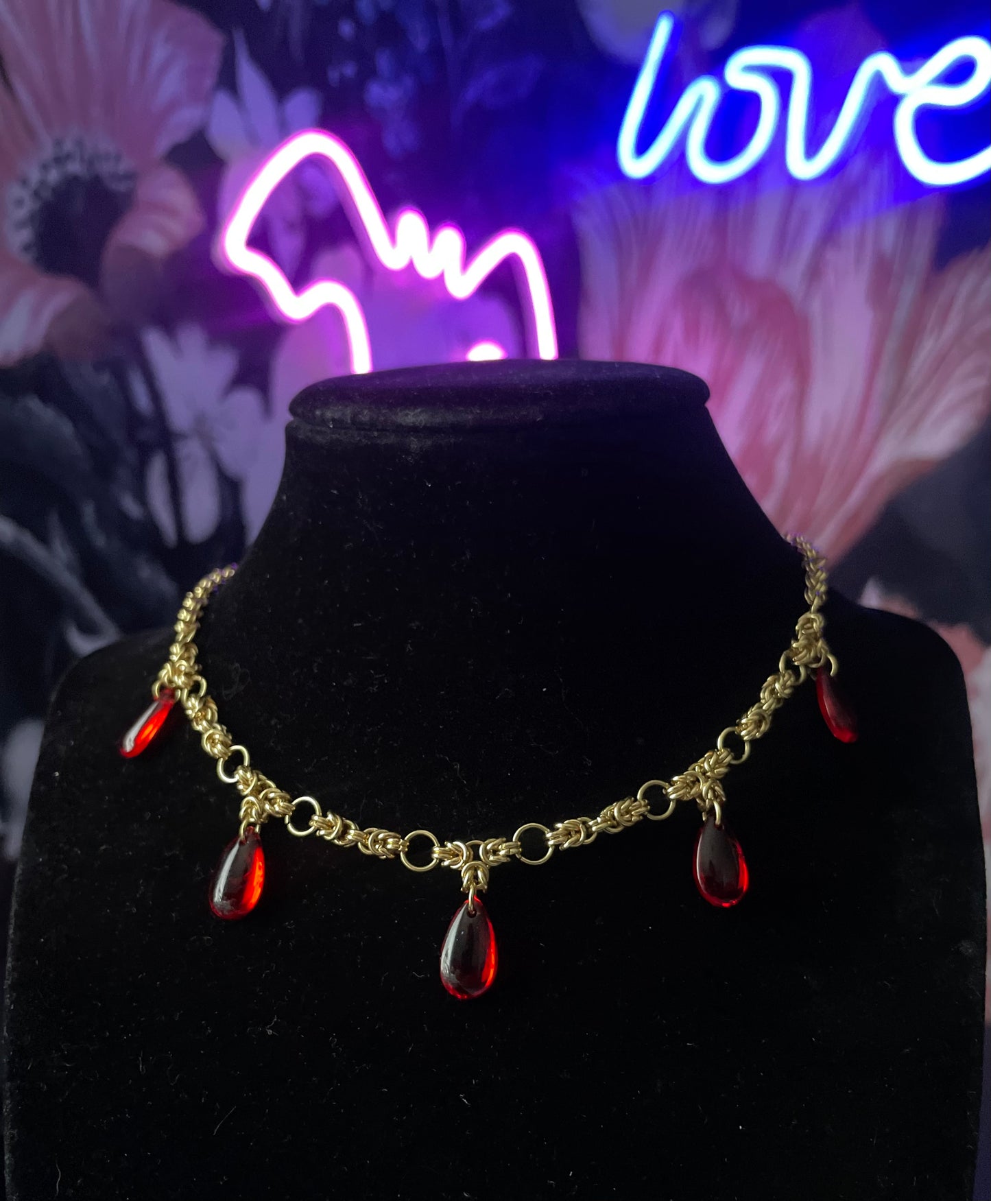 Claudia Chainmail Necklace