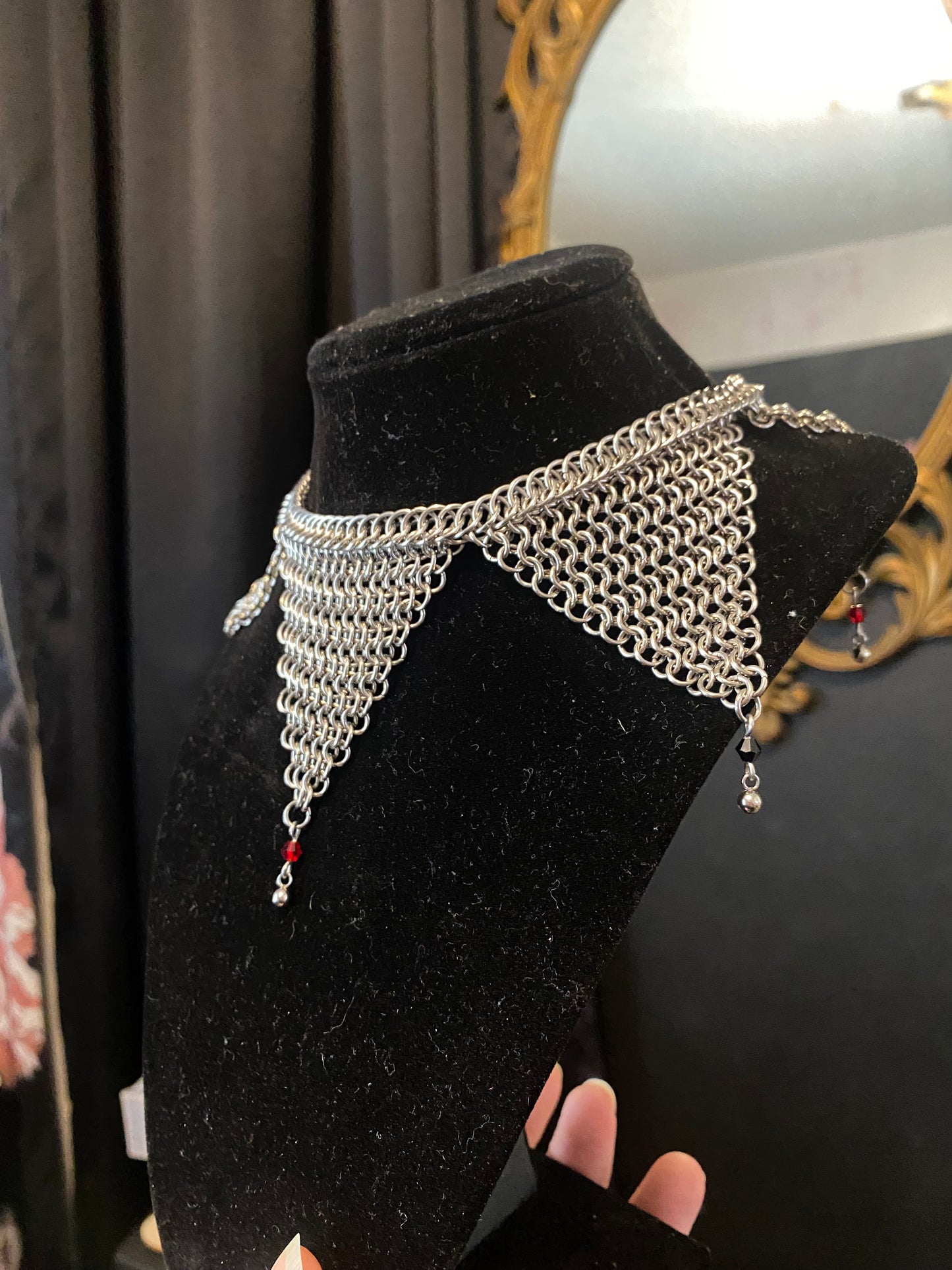 Jester Chainmail Necklace