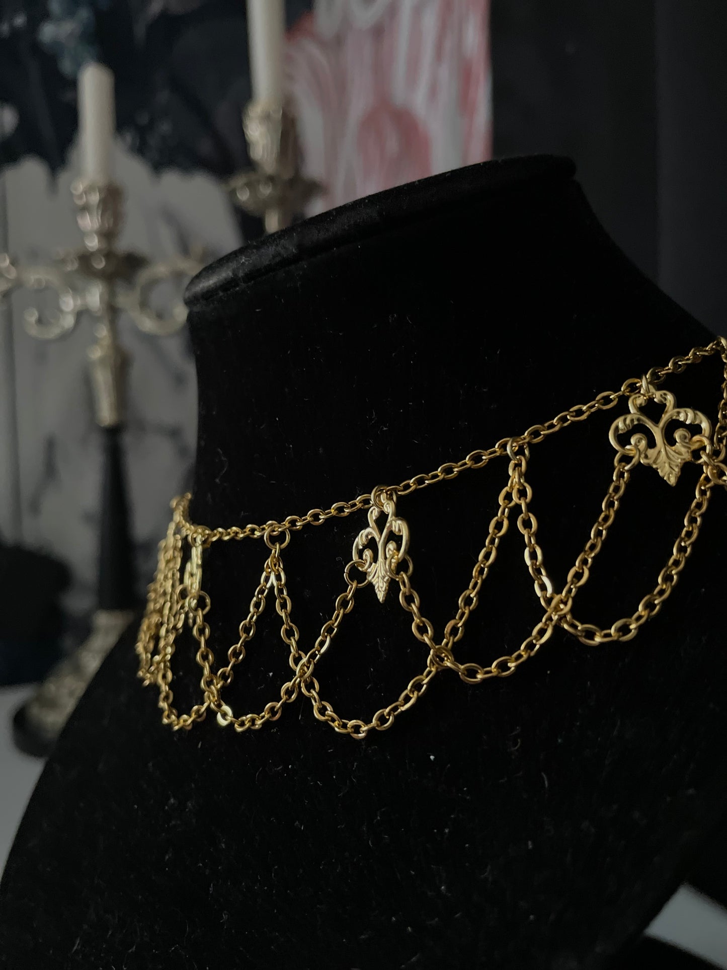 Phantom Chandelier Necklace