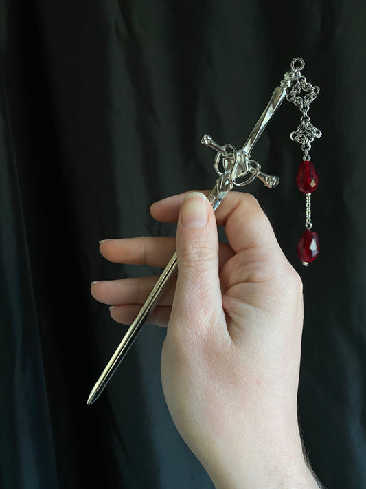 Serilda Sword Bookmark - Hairpin