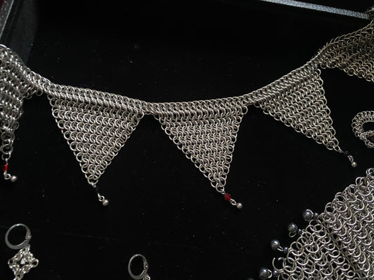 Jester Chainmail Necklace