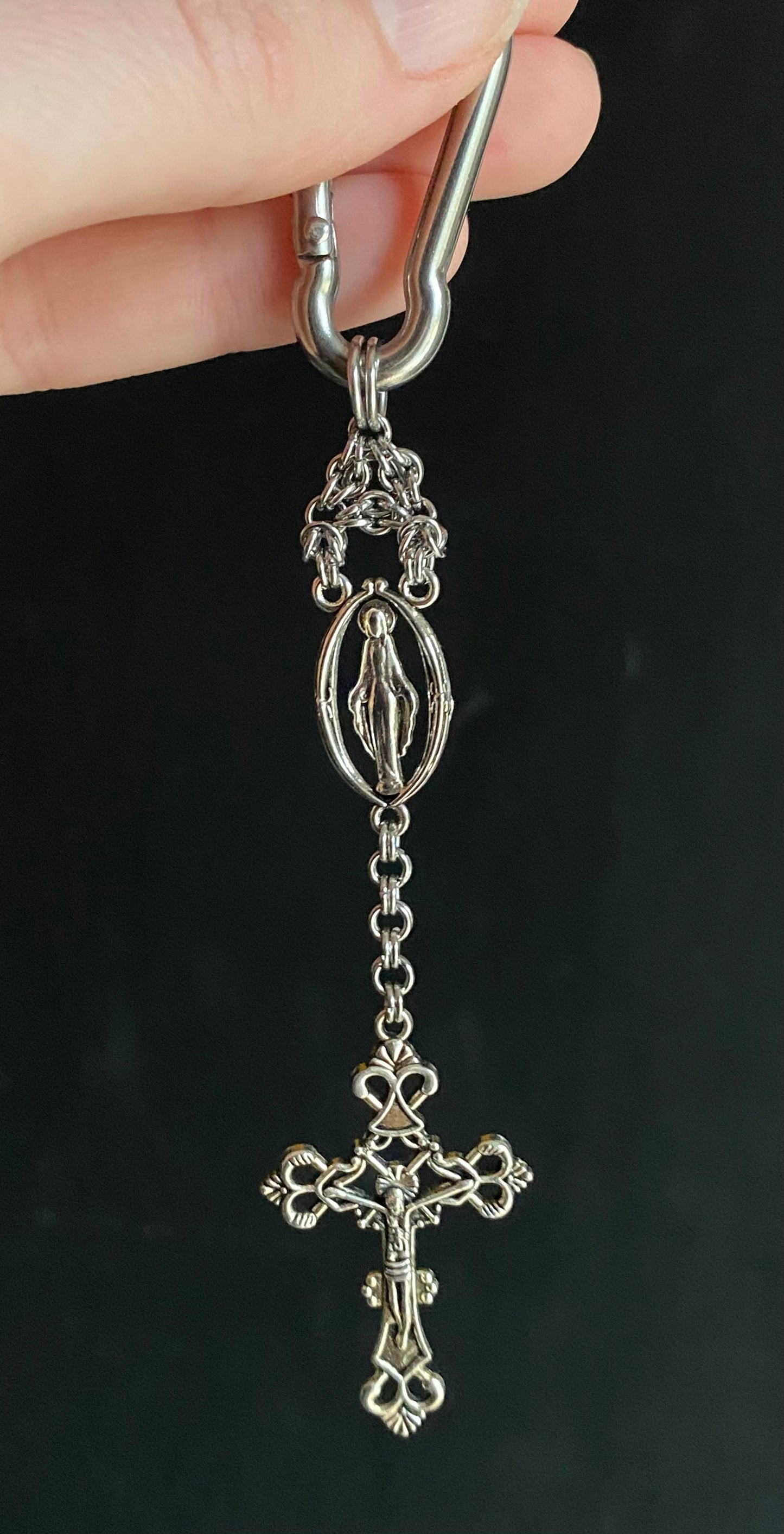 Chainmail Keychain