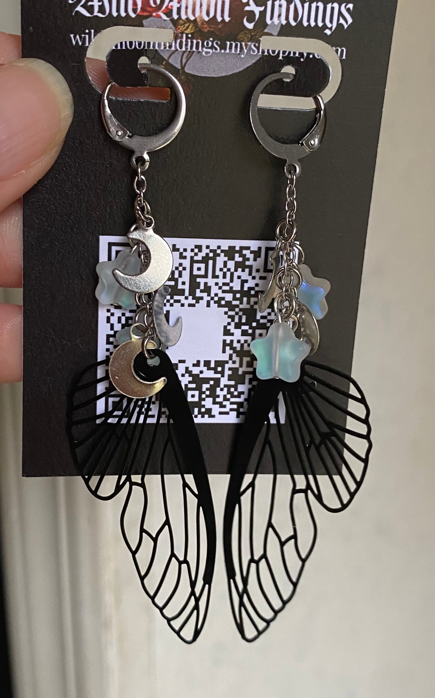 Midnight Fairy Earrings