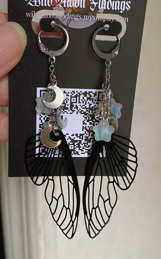 Midnight Fairy Earrings