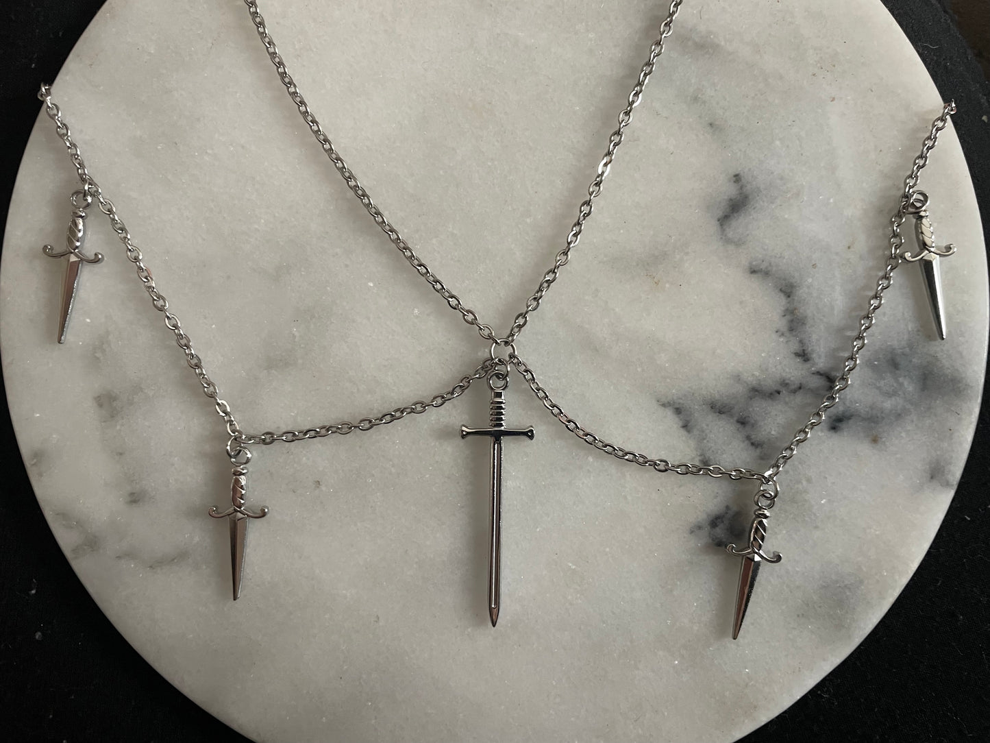 Gwendoline II Steel Necklace